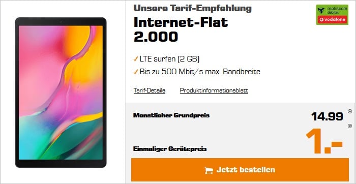 tab a 10.1 lte 2019