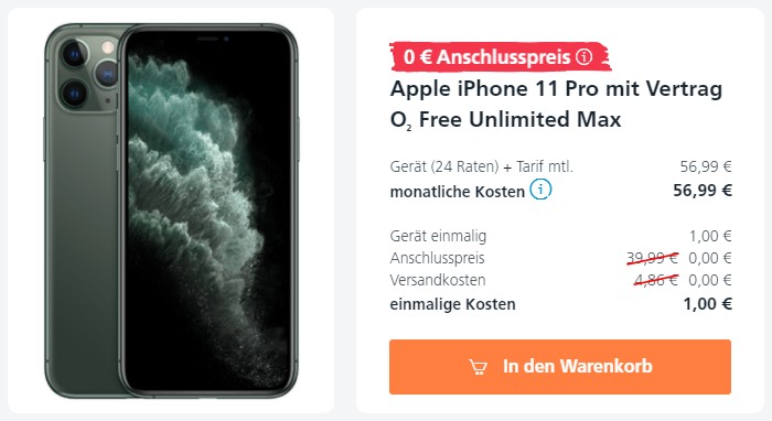 Iphone 11 Pro O2 Free Unlimited Max Eff 15 41 Mtl