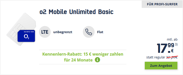 freenet o2 Mobile Unlimited: im Angebote & Überblick! Deals