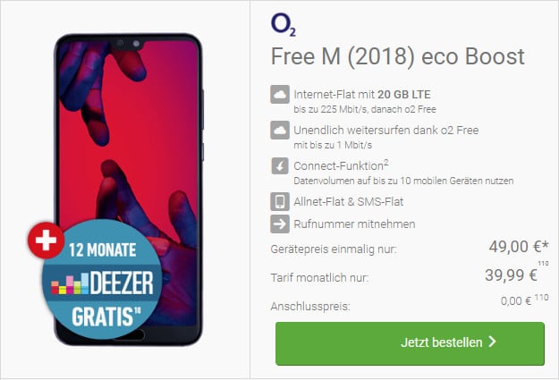 Huawei p20 pro o2 free m boost