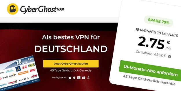 cyberghost vpn